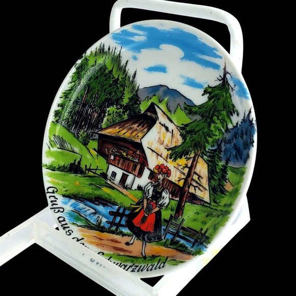 Vintage German Kleiber Bavaria 4 Inch Tinket Plate Grub aus dem Schwarzwald - Picture 7 of 9